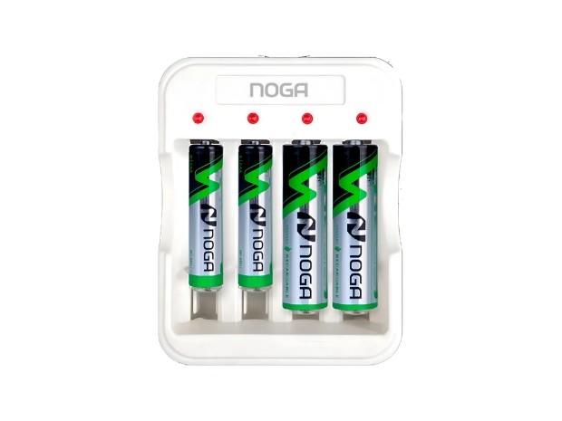 &u+ CARGADOR PILA AA Y AAA NOGA NG-5300